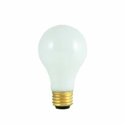 Bulbrite Incandescent A19 Medium Screw Base (E26) Light Bulb, 30/70/100 Watt, Frost 12/Pack (860863)