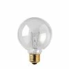 Bulbrite 40 Watt Dimmable Clear G25 Incandescent Light Bulbs With Medium (E26) Base, 2700K Warm White Light, 24/Pack(861047)