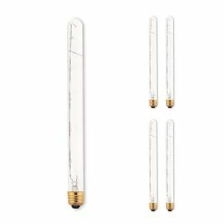 Bulbrite 75 Watt Dimmable Clear Showcase, Aquarium T8 Medium (E26) Incandescent Bulb, 5/Pack (861148)