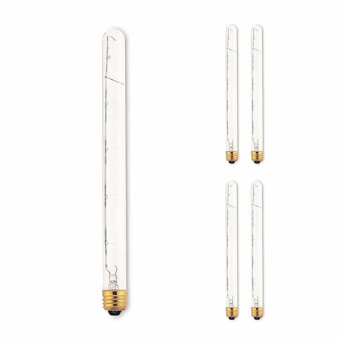 Bulbrite 75 Watt Dimmable Clear Showcase, Aquarium T8 Medium (E26) Incandescent Bulb, 5/Pack (861148)