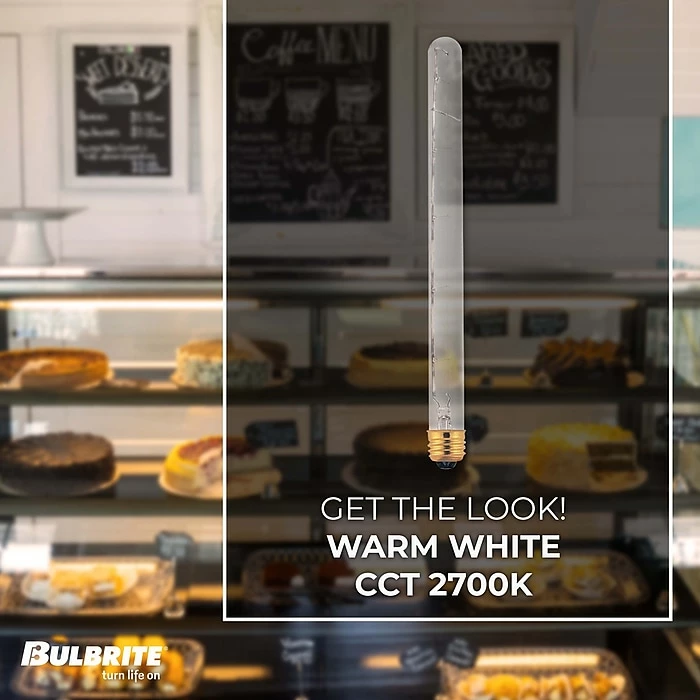 Bulbrite 75 Watt Dimmable Clear Showcase, Aquarium T8 Medium (E26) Incandescent Bulb, 5/Pack (861148) - Image 3