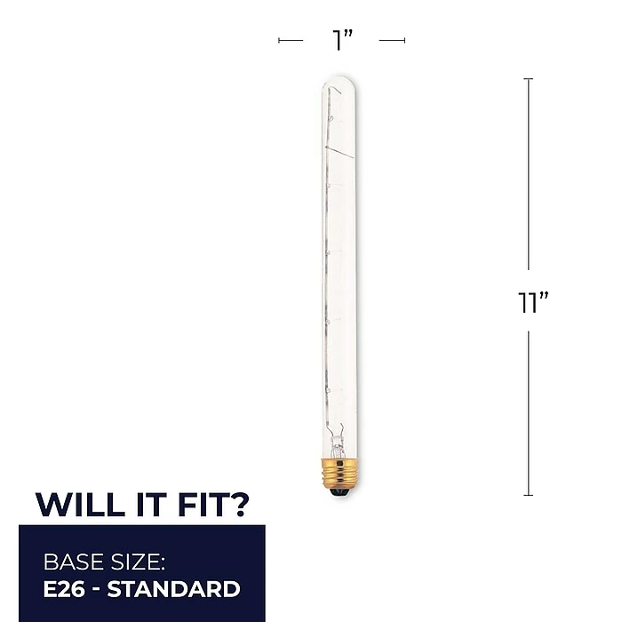 Bulbrite 75 Watt Dimmable Clear Showcase, Aquarium T8 Medium (E26) Incandescent Bulb, 5/Pack (861148) - Image 7