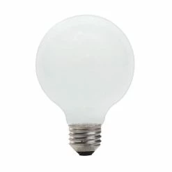 Bulbrite 43 Watt Dimmable Soft White G25 Halogen Light Bulbs With Medium (E26) Base, 8/Pack (860648)