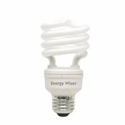 Bulbrite 18 Watt Frost Energy Wiser Coils T2 COIL Medium (E26) CFL Bulb, 4/Pack(860458)