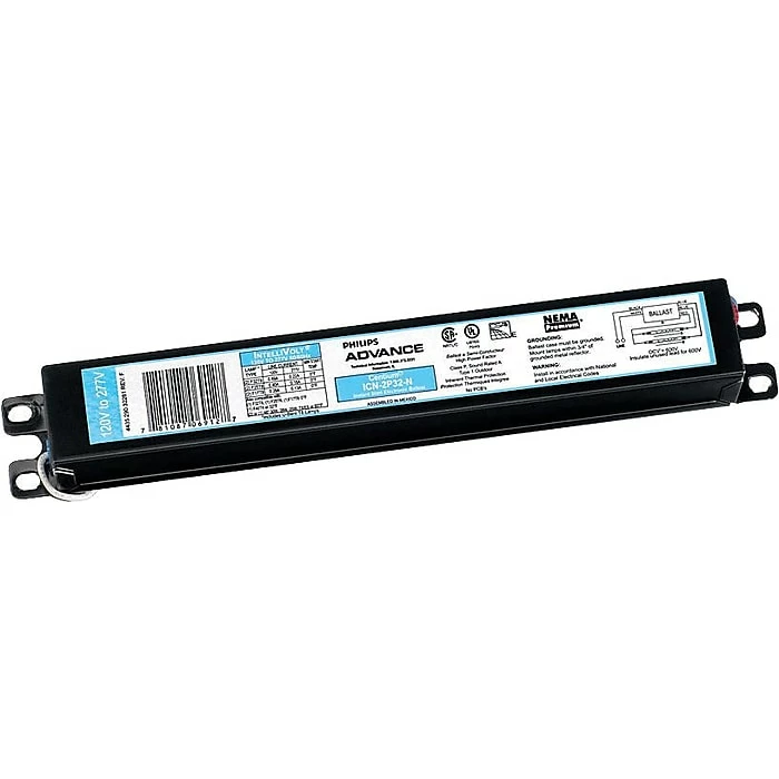 Philips Centium Electronic Ballast For T8 Linear Lamps, 3 Lamp, 10PK