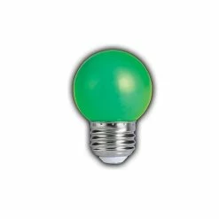 Bulbrite LED G14 1W Green Light Bulb, 5 Pack (770152)