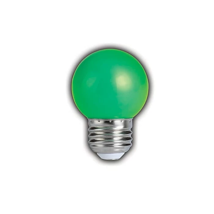 Bulbrite LED G14 1W Green Light Bulb, 5 Pack (770152)