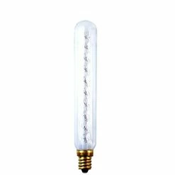 Bulbrite Incandescent T6.5 Candelabra Screw Base (E12) Light Bulb, 9 Watt, Clear, 10/Pack(861052)