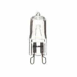 Bulbrite 100 Watt Dimmable Clear T4 Bi-Pin (G9) Mini Halogen Light Bulbs, 5/Pack (860833)