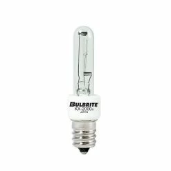 Bulbrite 40 Watt Dimmable Clear T3 Candelabra (E12) Krypton/Xenon Bulb 2/Pack (861199)