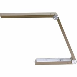 Bostitch LED Desk Lamp, Gold/White Matte (VLED1825GOLDBOS)