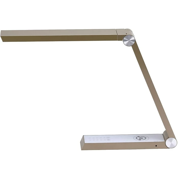 Bostitch LED Desk Lamp, Gold/White Matte (VLED1825GOLDBOS)