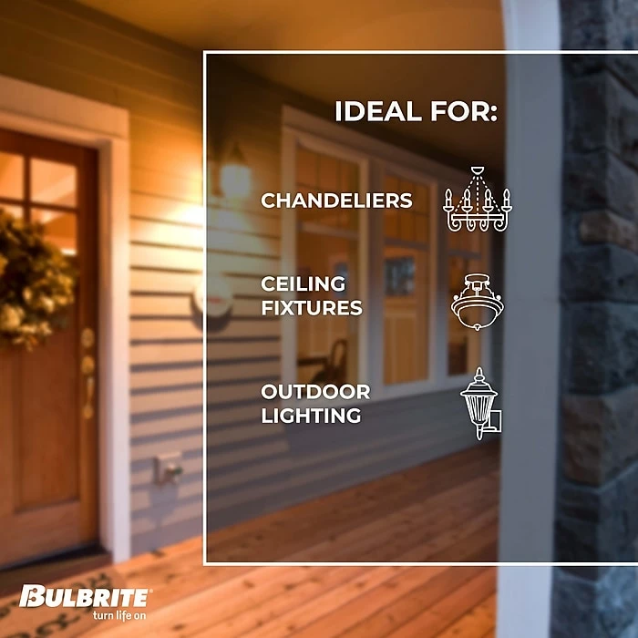 Bulbrite 25 Watt Dimmable Antique ST15 Nostalgic Thread, 2200K Amber Light, 4/Pack(861370) - Image 5