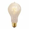 Bulbrite 40 Watt Dimmable Antique Nostalgic Loop Filament A23 Medium (E26) Incandescent Bulb, 4/Pack(861387)