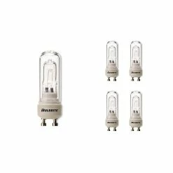 Bulbrite 35 Watt Dimmable Clear Double Envelope DJD Twist & Lock Bi-Pin (GU10) Halogen Bulb (5/Pack) (860642)