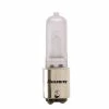 Bulbrite Halogen T4 Double-Contact Bayonet Base (BA15D) Light Bulbs 50 Watt, Frost, 5/Pack (860810)