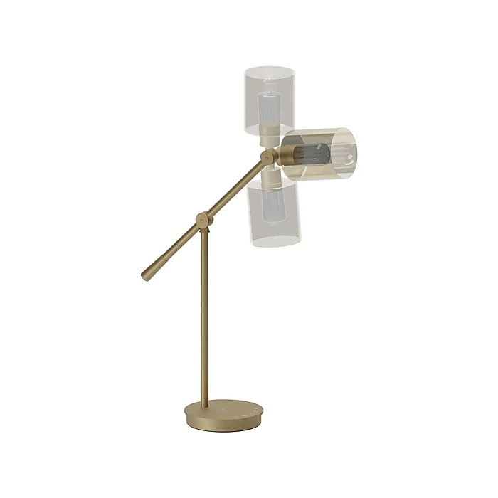 UltraBrite Vintage LED Desk Lamp, 30.7", Brass (UDLV0201A-BRS-DS) - Image 3