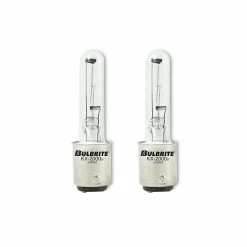 Bulbrite Double-Contact Bayonet Base (BA15D) Clear Light Bulb, 60 Watt, 2/Pack(861348)