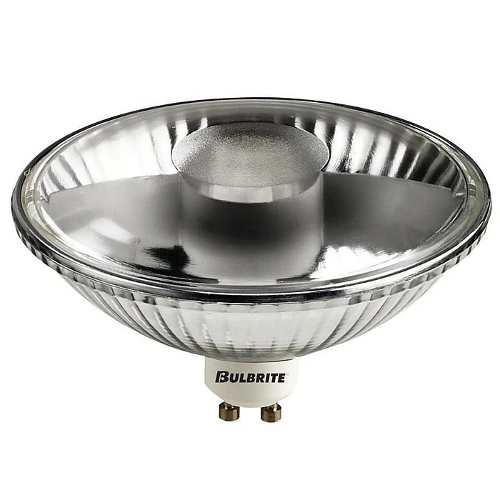 Bulbrite 50 Watt Dimmable Clear Aluminized Reflector R111 Twist & Lock Bi-Pin (GU10) Halogen Bulb, 2/Pack(860764)