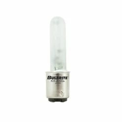 Bulbrite Double-Contact Bayonet Base (BA15D)T3 Light Bulb, 60 Watt, Frost, 2/Pack(861186)