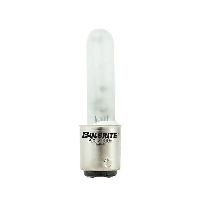 Bulbrite Double-Contact Bayonet Base (BA15D)T3 Light Bulb, 60 Watt, Frost, 2/Pack(861186)