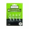 Moonrays 95529 18-Watt 12-Volt Wedge Base Replacement Light Bulb, 4-Pack, Clear Glass