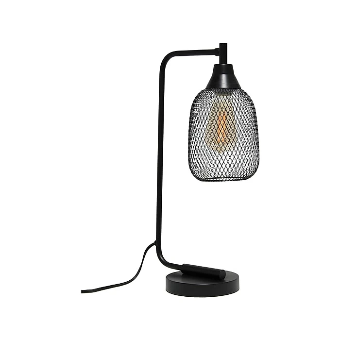 Lalia Home Studio Loft Incandescent Desk Lamp, 19", Matte Black (LHD-2000-BK) - Image 2