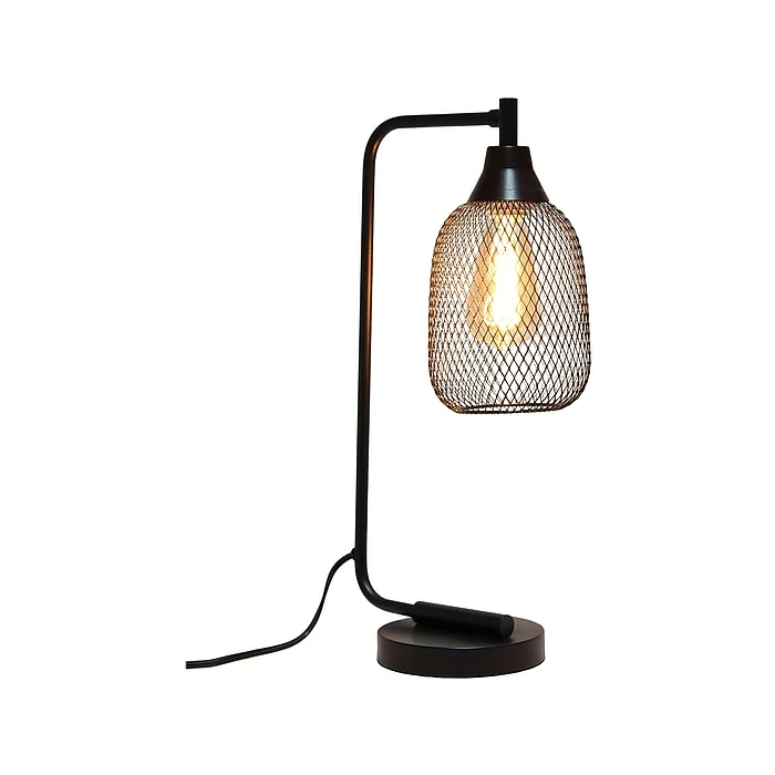 Lalia Home Studio Loft Incandescent Desk Lamp, 19", Matte Black (LHD-2000-BK) - Image 3