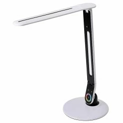 Bostitch Color Changing LED Desk Lamp With RGB Arm, 18.12"H, White (VLED2605-BOS)