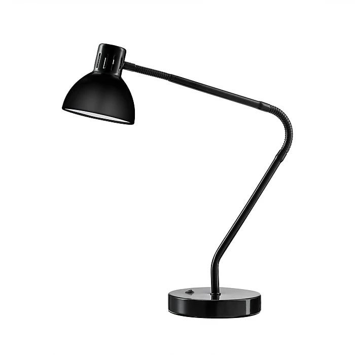 V-Light LED Gooseneck Desk Lamp, 18", Black Glossy (SVL1231034B) - Image 3