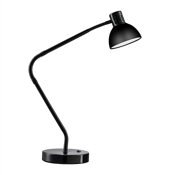 V-Light LED Gooseneck Desk Lamp, 18", Black Glossy (SVL1231034B) - Image 4