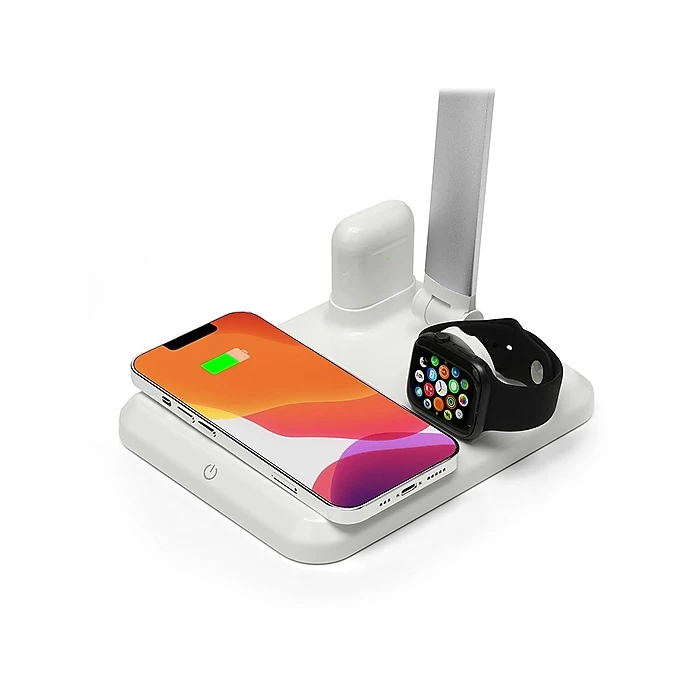 Rumi Lighting LED Desk Lamp, 14.7", White (ERP1206ST) - Image 3