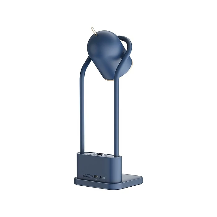 Sheffield Labs NEWPORT LED Desk Lamp, 16.7", Blue Metal (TL439Q) - Image 2