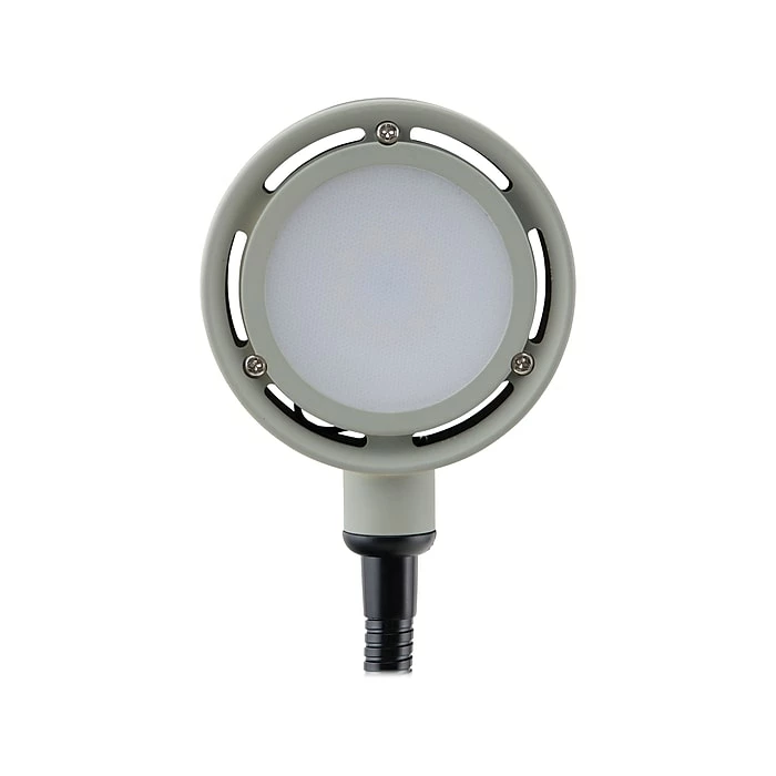 V-Light LED Desk Lamp, 18.75", Gray/Wood Grain (VLC0052WUG) - Image 6