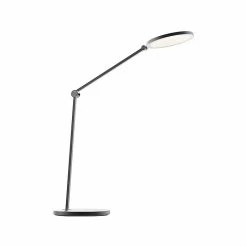 SHEFFIELD HOME Executive LED Desk Lamp, 18.2", Gray Metal (TL25911)