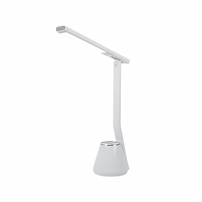 Rumi Lighting LED Desk Lamp, 17.67", Glossy White(ERP11ST)