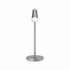 Rumi Lighting LED Desk Lamp, 14.72", Silver/Gold Matte (ERP46ST-SLV/GLD)