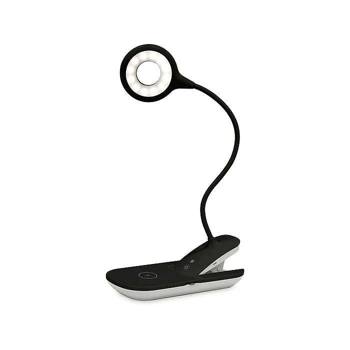 UltraBrite UseAnywhere LED Desk Lamp, 19.5", Black (UPL0124-BLK-DS) - Image 4
