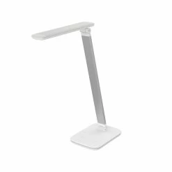 Offices To Go LED Desk Lamp, 17.6", Silver (OTGLEDLAMP)