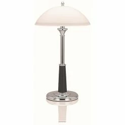V-Light LED Desk Lamp, 24", Chrome/Black/Off-White (SVCA40916CB)