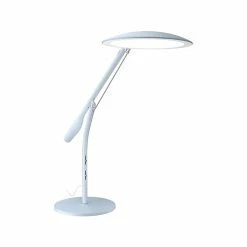 Cricut Bright 360 LED Table Lamp, Glossy White (2008143)
