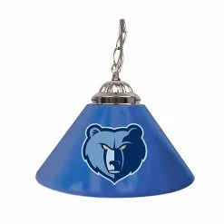 Trademark Global Trademark NBA 14" Single Shade Gameroom Lamp, Memphis Grizzlies