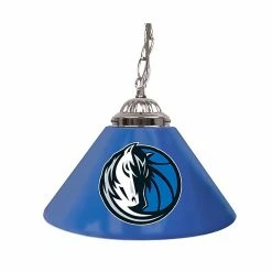 Trademark Global Trademark NBA 14" Single Shade Gameroom Lamp, Dallas Mavericks