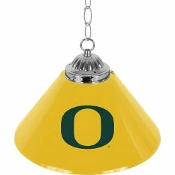 University Of Oregon Single Shade Chrome Bar Lamp - 14 Inch (ORG1200)