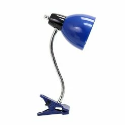 LimeLights Incandescent Desk Lamp, Blue (LD2014-BLU)
