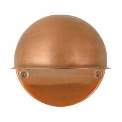 Moonrays Low Voltage Round Metal Surface Light With 7-Watt Bulb, Antique Bronze (95734)