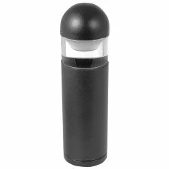 Moonrays Bollard-Style Low Voltage 10-Watt 12-Volt Metal Path Light, Black Finish (95836)