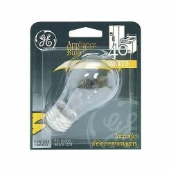 GE Lighting 40 Watts Clear Incandescent Bulb (15206)