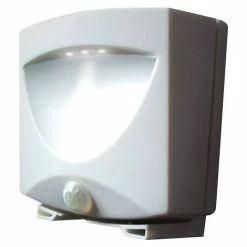 Petra Maxsa Innovations Battery-powered Motion-activated Outdoor Night Light (white)